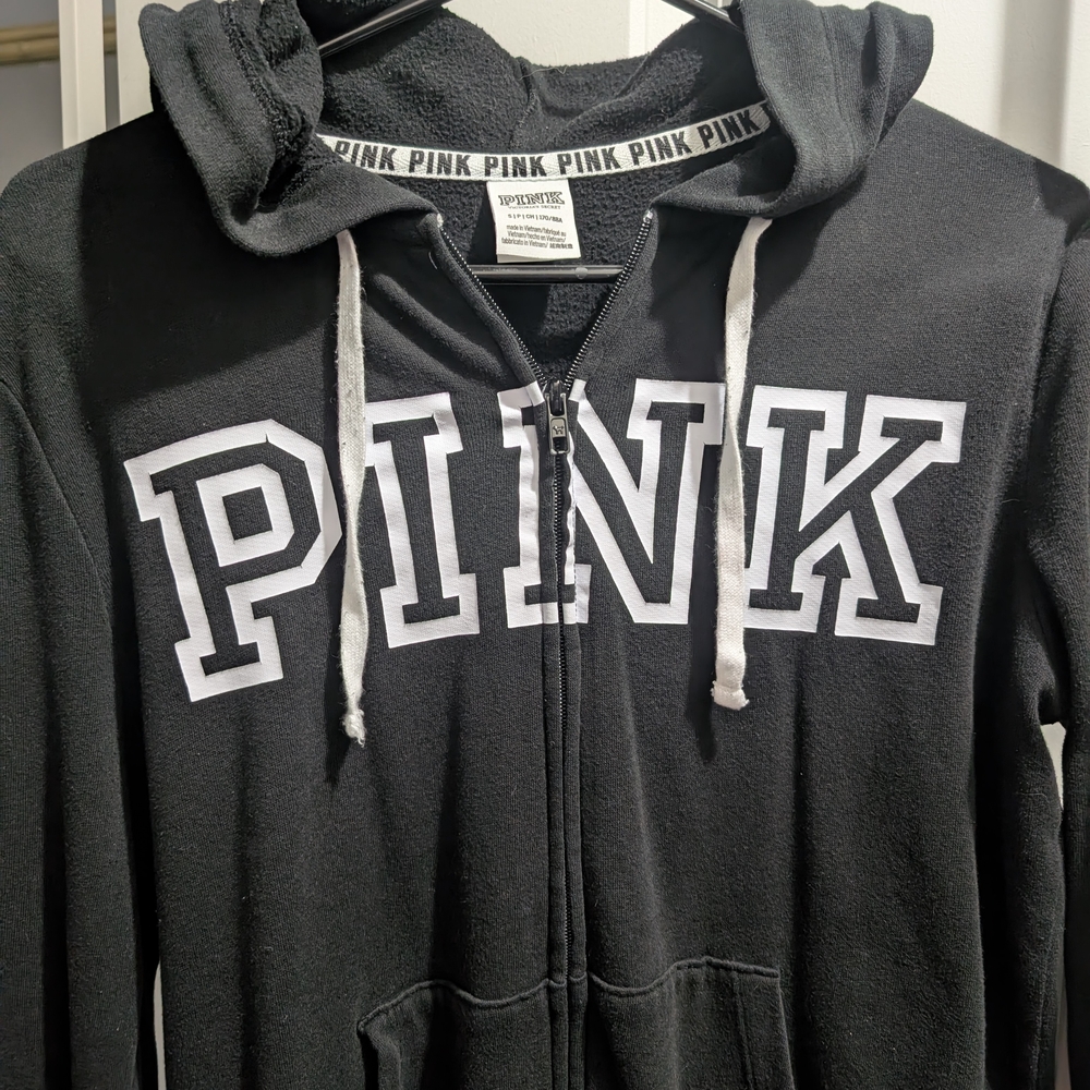 PINK Victoria's Secret Black Hoodie
